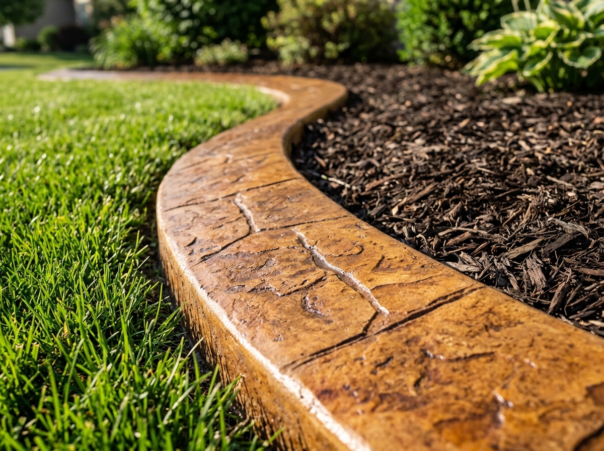 Solid Rock Custom Curbing craftsmanship detail